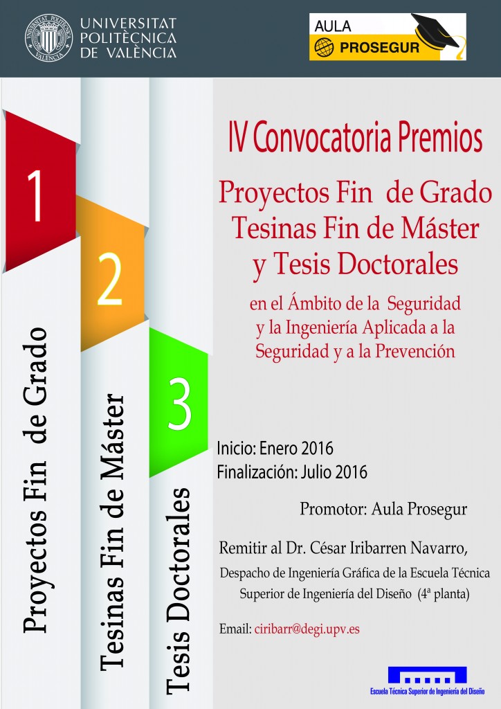 Cartel IV Convocatoria Premios